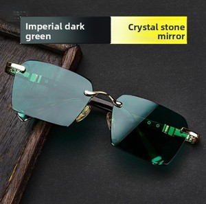 Gafas de Sol de Piedra Original de Alta Gama con <span class=keywords><strong>Lentes</strong></span> de Cristal Polarizadas, Protección Ocular, Gafas de Cristal - Product Image 5