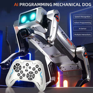 Produits IA intelligents 2025 : Jouets robotiques interactifs pour chiens, programmables, avec télécommande vocale, musique et lumière - Product Image 3