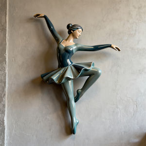 W075 Customizable <b>Wall</b> Mounted Thinker Sculpture Art Deco Modern Hanging Birthday Decor for Home and Commercial Spaces - Product Image 4