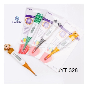 LANNX UYT เครื่องวัดอุณหภูมิดิจิตอลสำหรับเด็ก,เครื่องวัดอุณหภูมิดิจิทัลแบบหัวนิ่มสำหรับผู้ใหญ่และเด็กปี328 - Product Image 4