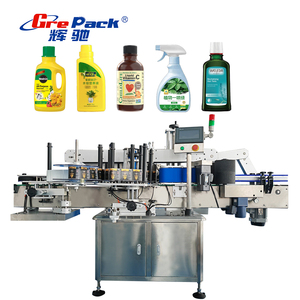 Şişe etiketleme makinesi otomatik tek taraflı çift taraflı yuvarlak şişe etiketleme makinesi ile tarih kodlayıcı - Product Image 1