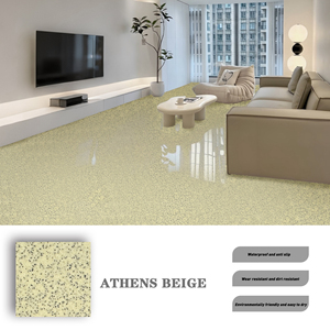 Kit de revêtement de sol en résine époxy autolissante à base d'eau pour marbre, pierre, béton, avec sable coloré - Fournisseurs - Product Image 5