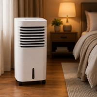 Ventilateur purificateur d'air portable intelligent sans pales, télécommandé, à faible bruit, rafraîchisseur électrique sans eau, sur pied, à évaporation pour hôtels