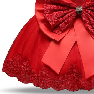 Productos Más Vendidos, Vestidos de Fiesta de Princesa con Lazo y Flores para Niñas, los Más Bonitos de China - Product Image 4