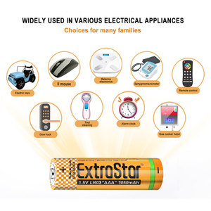 24 batterie alcaline AAA, 1.5V 1300mAh potenza di lunga durata, Eco-sicuro per la casa, l'ufficio e dispositivi elettronici - Product Image 2