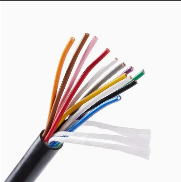 Copper Core Stranded PVC Wind Power Engineering Cable 1kV for Wind Farm Monitoring Systems 100m Industrial Building Use