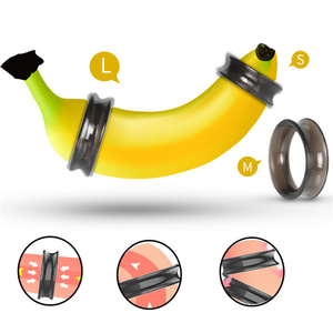 3er-Set Wiederverwendbare Vorhautkorrekturringe, Silikon-Vorhautreparaturringe Penisringe, Verzögerungsringe für den Samenerguss Sexspielzeug für Männer Eichelringe - Product Image 3