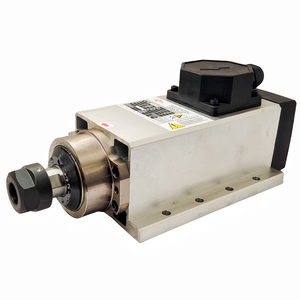 Máy khắc <span class=keywords><strong>CNC</strong></span> hình vuông làm mát bằng không khí LZ2.2kw, tốc độ cao/thấp, trục chính khoan/phay 2.2kw, tình trạng mới, động cơ trục chính có bạc đạn - Product Image 1