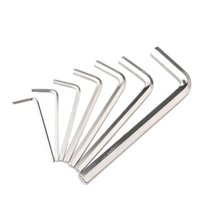Jeu de clés Allen Jingtai Chengsheng 0,9-8 mm métriques chromées en forme de L pour vis hexagonales internes - Product Image 3