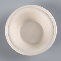 32oz 950ml bol jetable sans PFAS compostable biodégradable canne à sucre bagasse pâte moule bol peut être personnalisé