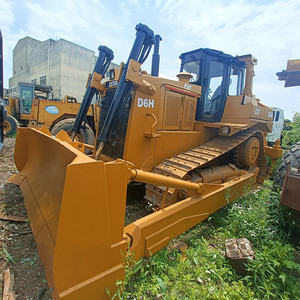 รถดันดินตีนตะขาบ Caterpillar D6H มือสองจากญี่ปุ่นแท้ เครื่องยนต์ CAT 3306 รถดันดินขนาดกลาง พร้อมริปเปอร์ สำหรับงานก่อสร้างปรับระดับพื้นดิน - Product Image 2
