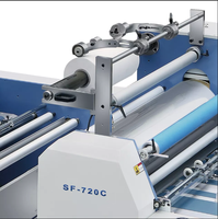 Plastifieuse thermique semi-automatique de qualité industrielle pour papier A1/B1/ A2/ B2 SF- 720C