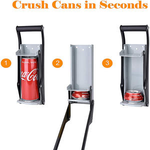 14 UNZEN schwere manuelle große metall wand montiert aluminium soda bier dosen smasher eco freundliche recycling werkzeug hand können brecher - Product Image 3