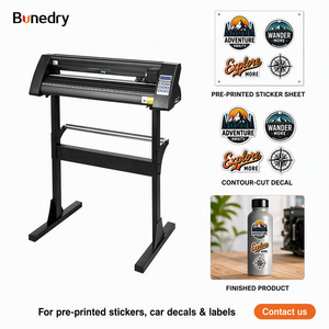 Heat <strong>Press</strong> KH-720A Industrial Vinyl Cutter 28 Inch 720mm Feed 630mm Cut Floor Stand Stepper Motor Signmaster for Sign Shop - Product Image 3