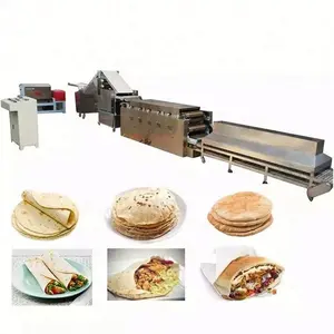 स्वचालित मैक्सिकन Tortilla बनाने की Lavash रोटी अरबी Pita रोटी बनाने की मशीन चपाती बनाने की मशीन