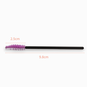 Brosse à cils et sourcils jetable à manche solide et flexible du fabricant, brosse de nettoyage personnalisée pour cils et sourcils - Product Image 4