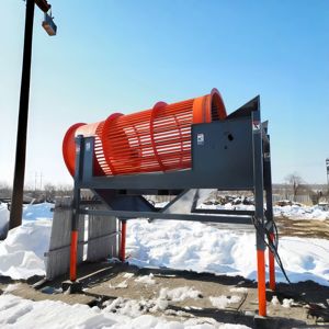 Troncos de madera de gran capacidad, pantalla de trommel, limpiador de madera de alta calidad a la venta - Product Image 4