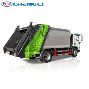Proveedor de Proyectos para Sudamérica: Camión de Basura Dongfeng D7 4X2 con Brazo Elevador Hidráulico de 10000L - Product Image 4