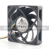 Delta 5V 24V 48V DC 12V 0.24A AC EC 7015 70X70X15MM 7CM Châssis Ordinateur CPU Double Roulement À Billes PWM Silencieux AUB0712MB Ventilateur De Refroidissement