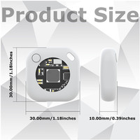 Accessoires de suivi Air Tracker Tags Animaux PC Étanche Smart Location Finder Tracker Tag