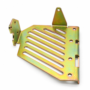 Acoplador Trasero Inferior Estampado en Acero Q235, Personalizado OEM, Chapado en Zinc Dorado, Resistente a la Corrosión, para Herramientas de Cableado de Telecomunicaciones - Product Image 2