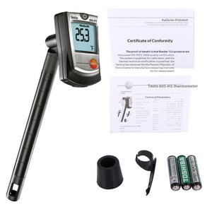 Medidor de Punto de Rocío de Alta Precisión Testo 605H1, Medidor Portátil de Temperatura y Humedad para Ductos - Product Image 5