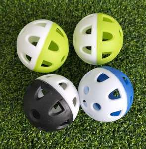 Nuevo OEM al por mayor interior al aire libre Golf hueco PE bola 42mm práctica bola Mini Pickleball con nueva forma de diseño - Product Image 5
