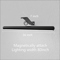 Lampe de peinture rechargeable à LED sans fil pour décoration de salon, petite lampe murale magnétique pour la maison