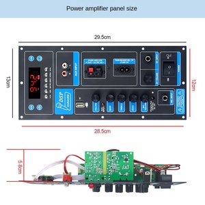 Công suất cao bluetooths âm thanh hội Đồng Quản Trị cho nhà khuếch đại ngoài trời vuông Dance & karaoke phụ kiện với hiệu ứng vang - Product Image 5