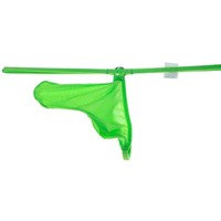 Sous-vêtements sexy pour hommes, string en soie glacée respirant et extensible à taille basse avec poche de séparation, pour hommes gays