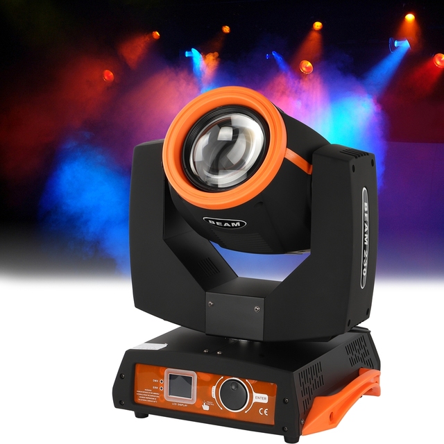 U`King Beam Pattern Shaking Head Stage Effect Lighting DMX512 Sound Activated Control Dj Stage Light