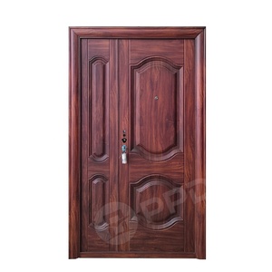 Porte de sécurité d'appartement moderne en acier <span class=keywords><strong>MAGE</strong></span> avec poignées mère-fils, finition thermolaquée, fonction antivol, ouverture manuelle, garantie 5 ans - Product Image 4