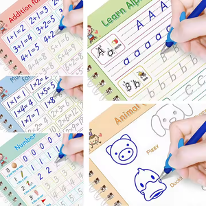 Nueva Versión, Cuaderno de Práctica de Escritura con Ranuras para Niños, en Inglés, Caja de Regalo, Hecho de Papel - Product Image 6