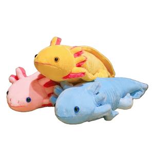 Peluche <span class=keywords><strong>Axolotl</strong></span> longue de 45/80cm, 6 <span class=keywords><strong>couleurs</strong></span>, décoration décorative Kawaii, animal en peluche <span class=keywords><strong>Axolotl</strong></span> mignon - Product Image 1