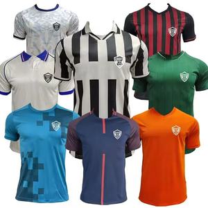 Maillots de football en jersey de polyester en gros, Lionel <span class=keywords><strong>Messi</strong></span>, Cristiano Ronaldo, <span class=keywords><strong>Neymar</strong></span> <span class=keywords><strong>Jr</strong></span>, Mbappé, respirants, unisexes, adultes, haute qualité - Product Image 3