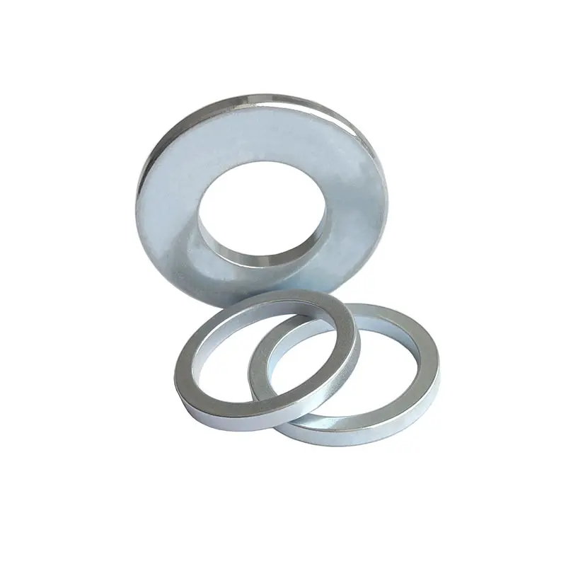 Magnete al neodimio ad alto contenuto di acciaio n52 magnete al neodimio ad anello per l'industria