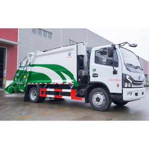 Camión Compactador de Basura 2025 de 8cbm con Chasis Dongfeng 4x2, Transmisión Manual y Motor Diésel - ¡Oferta Especial! - Product Image 1