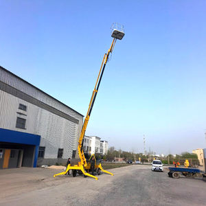 16-метровая самоходная телескопическая подъемная платформа с грузоподъемностью 200-250 кг, электрическая/дизельная/бензиновая - Product Image 3