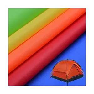 hot selling 100% polyester high density 210D PU coating oxford tent lining bags fabric