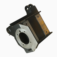 Composants mécaniques usinés CNC en acier inoxydable soudés avec précision, supports, brochage, perçage, machines industrielles, OEM personnalisé