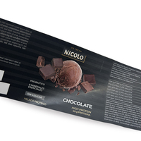 Sécurité alimentaire grande qualité étiquette collante imprimée tache étiquette UV en rouleau chocolat bouteille pot fournisseur d'autocollants personnalisés
