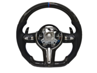 Volant sport de luxe personnalisé en carbone pour F10/F11/F20-F23/F30-F34 M3/M5 E90 E70 M6 A4