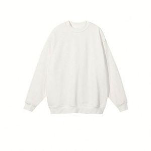 เสื้อสเวตเชิ้ตคอกลมผ้าคอตตอนผสม 350 กรัม คุณภาพสูง ผลิตตามสั่ง OEM MOQ ต่ำ สำหรับผู้ชายและผู้หญิง รุ่น H5485 - Product Image 6