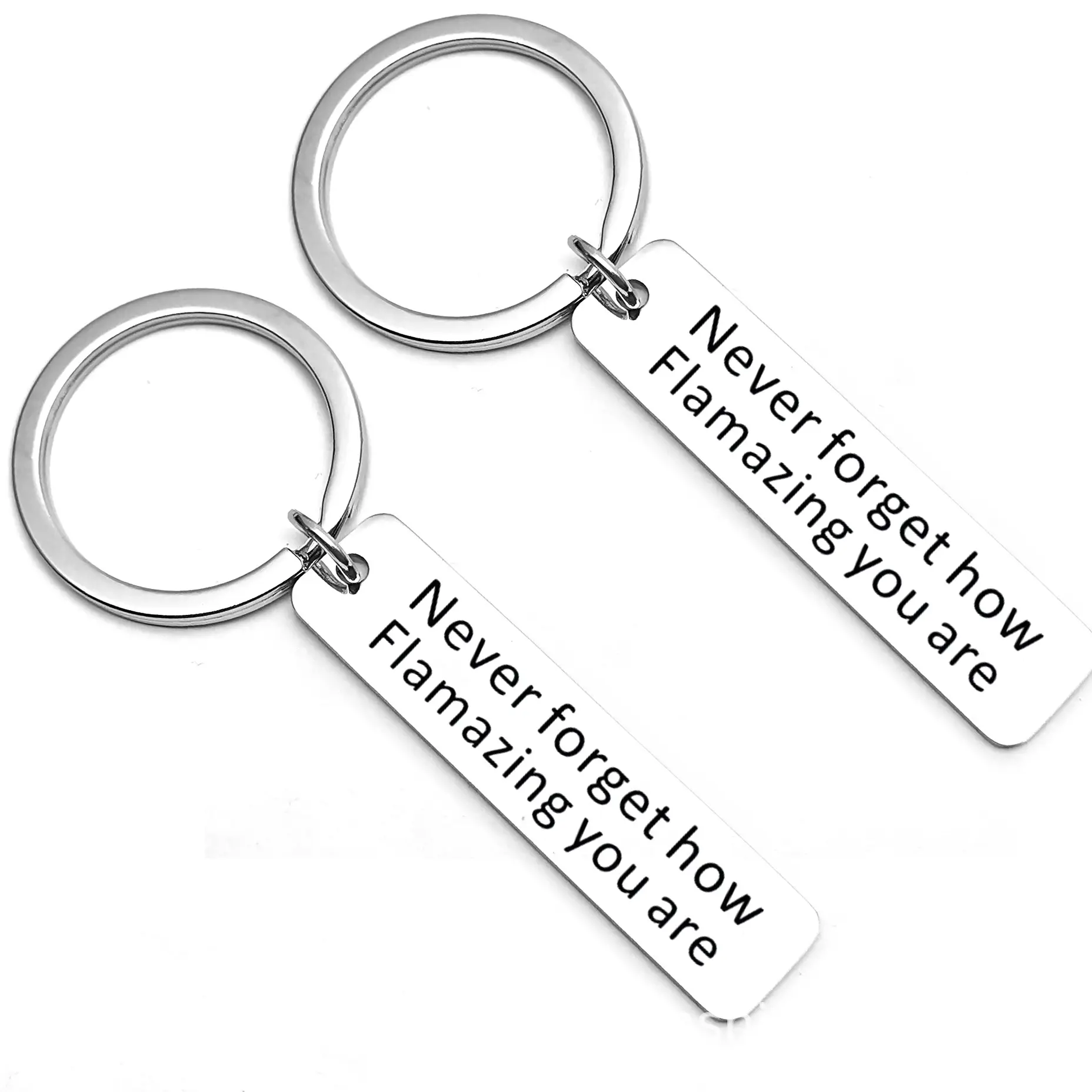 2024 new products Handwriting Keychain Custom Safety Key Chain Engraved Personalized Keychain For women gift Dad Day custom crafts