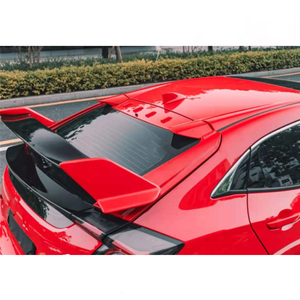 Alerón Trasero Tipo <span class=keywords><strong>R</strong></span> de Fibra de Carbono ABS de Alta Calidad Haosheng para Honda <span class=keywords><strong>Civic</strong></span> Hatchback 10 2016 2017 2018 2019 <span class=keywords><strong>2020</strong></span> 2021 - Product Image 4