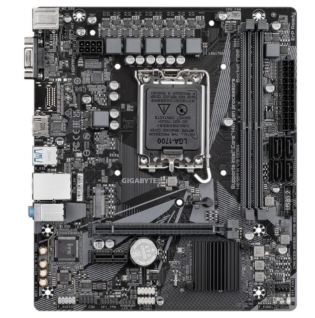 Gigabyte H610M H V3 DDR4 Intel LGA 1700 Micro-ATX Motherboard