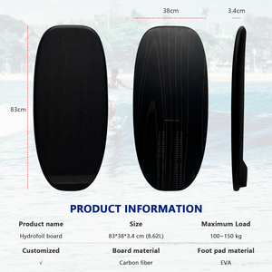 Tabla de Paddle Surf Ligera de Fibra de Carbono Personalizada OEM con Bolsa para Surfear en Aguas Oceánicas, Gran Venta CFHB002 OEM Ca - Product Image 6