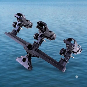 <span class=keywords><strong>Support</strong></span> réglable en plastique Meitai pour 3 cannes à pêche pour kayak et flotteur - Product Image 3