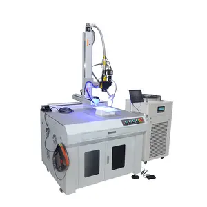 Automatic Welding Of Hardware Cnc with YAG Laser Robot Weld Laser Steel Metal Welding