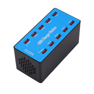 Estación de Carga USB de 10 Puertos para Tablet, 100W, Multicargador USB de Escritorio para Teléfono Inteligente, Éxito de Ventas 2026 - Product Image 1